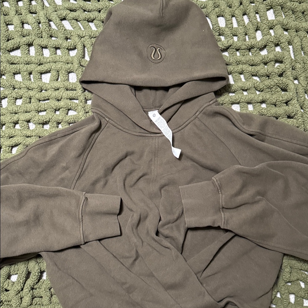 lululemon athletica Brown Hoodie Jacket